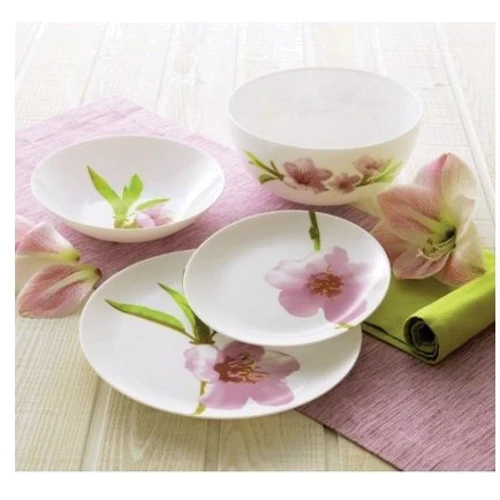 Столовый сервиз Сервиз Luminarc Water Color E4905 (19 пр.): Количество предметов в наборе 19