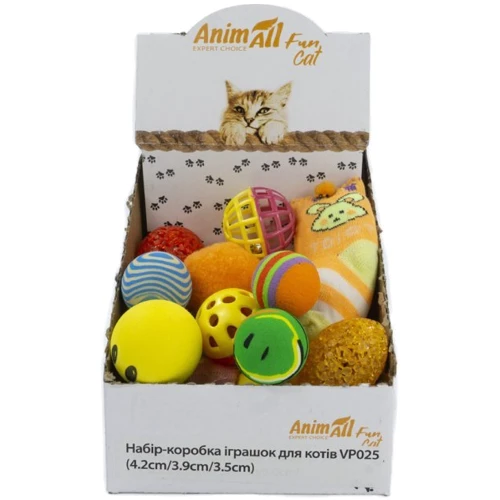 Набір іграшок AnimAll Fun Cat VP025 для котів 30 шт (2000981200183)