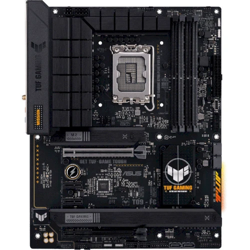 ASUS TUF GAMING B760-PLUS WIFI D4: Оперативная память 4xDDR4, до 128 ГБ