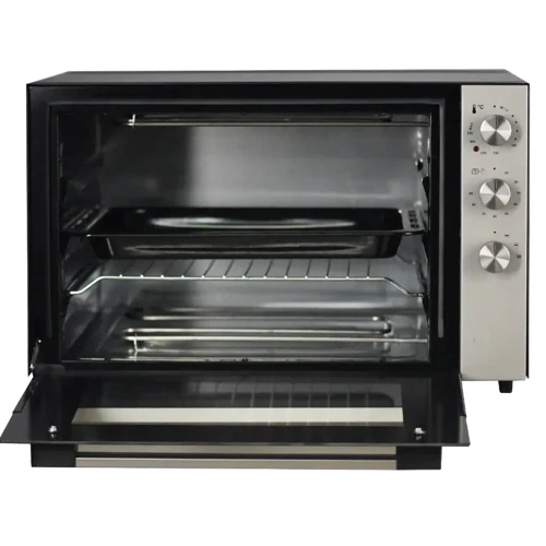 Електрична духовка настільна KUMTEL LX-9320 BLACK-INOX: Об'єм, л 70