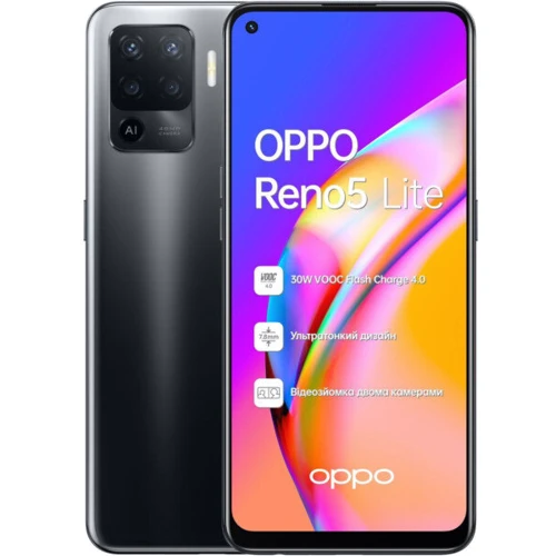 

Oppo Reno5 Lite 8/128GB Fluid Black (UA UCRF)