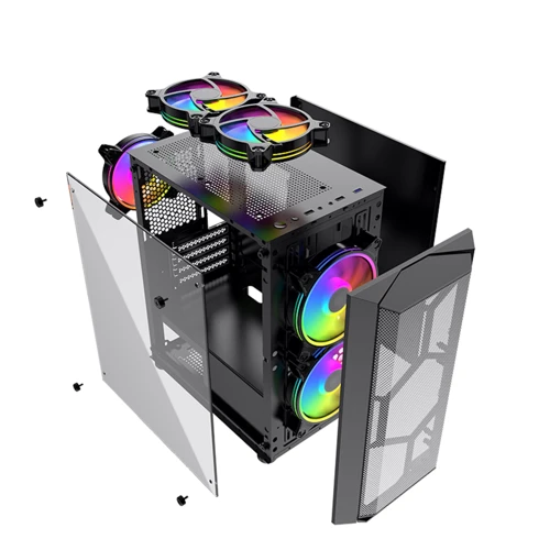 Корпус QUBE WIND Black (WIND_FMNU3) фото 6