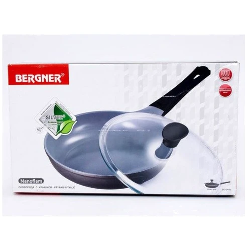 Сковорода Bergner BG 2446 (24 см): Матеріал ручки пластик