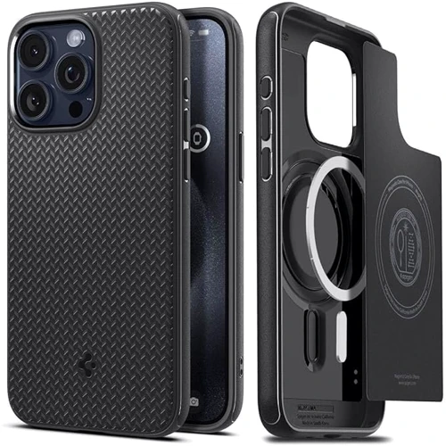 Чехол для iPhone Spigen Core Armor MagFit Matte Black (ACS06480) for iPhone 15