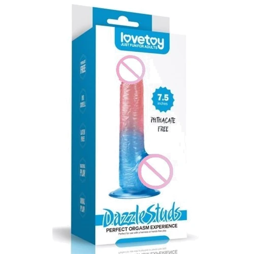 Фалоімітатор LoveToy Dazzle Studs 7.5"