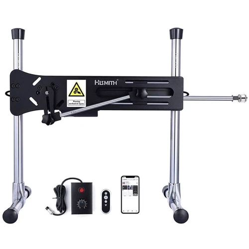 Смарт секс-машина Hismith AK-01-Black Sex Machine APP с фаллоимитатором