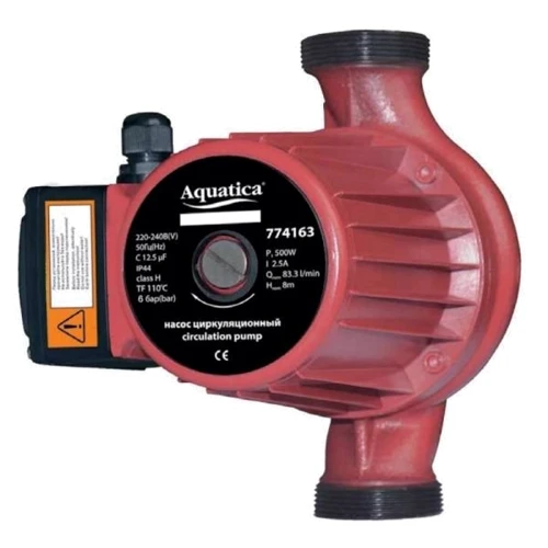 Насос циркуляционный Aquatica 0.5кВт Hmax 12м Qmax (774163)