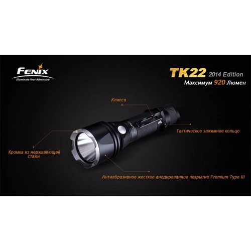 Ліхтар Fenix TK22 XM-L2 U2 new фото 11