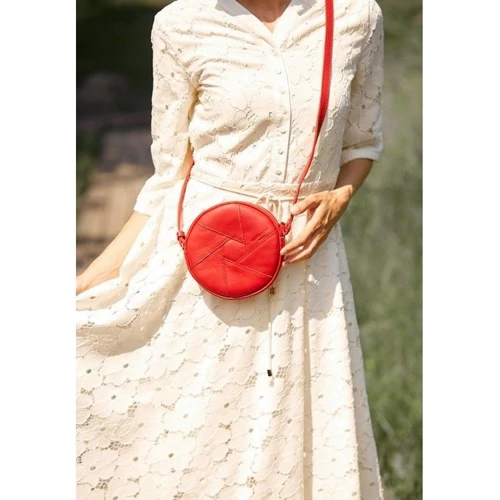 Женская сумка через плечо BlankNote красная (BN-BAG-11-red)