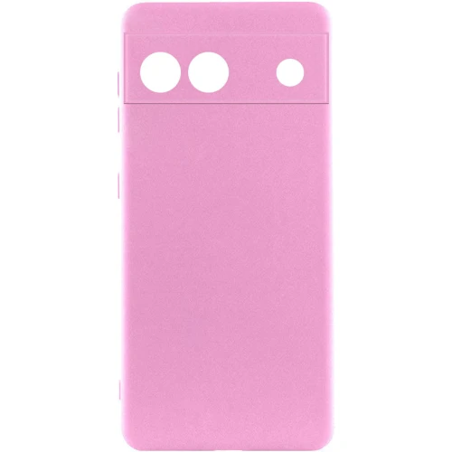 Чехол для телефонов Lakshmi Case Silicone Cover Full Camera Pink for Google Pixel 6a