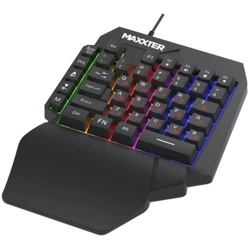 Клавиатура Maxxter KBG-OH-01B-UA USB UA Black (KBG-OH-01B-UA) UA