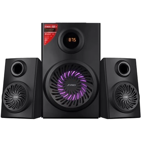 Акустическая система F&D F190X 2.1 Black: Выходная мощность колонок 60 Вт (2x30 Вт)