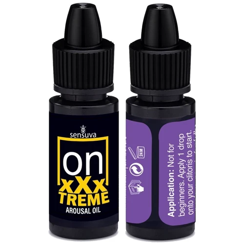 Возбуждающие капли для клитора Sensuva On xXxTREME Arousal Oil (5 мл) with Antidote (5 мл)