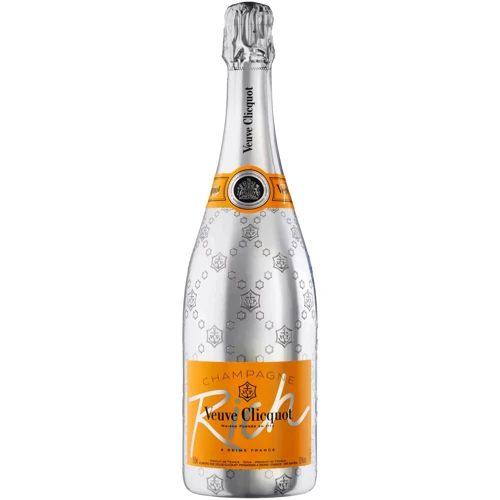 Шампанское Veuve Clicquot Ponsandin Rich, белое полусладкое, 0.75л 12% (BDA1SH-SVC075-020)