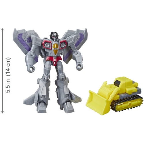 Transformers Hasbro Фигурка Трансформеры Кибервселенная Спарк Армор 13см TRA Cyberverse Spark Armor Starscream E4219_E4298: Развитие и изучение Развитие воображения, Развитие мелкой моторики