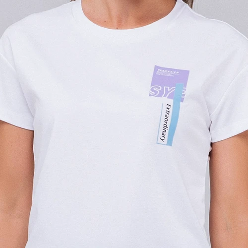 Спортивна футболка Peak FW601352-WHI 42 біла: Вид Спортивні футболки