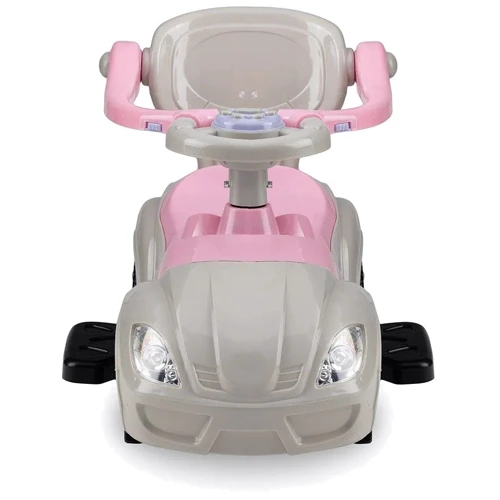 Машинка-каталка Qkids Lolo 2в1 pink (QKIDS00006)