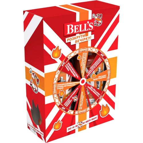 Набір алкогольний напій «Bell's Spiced» (2 пляшки по 0.7л) (BDA1WS-WBE140-002)