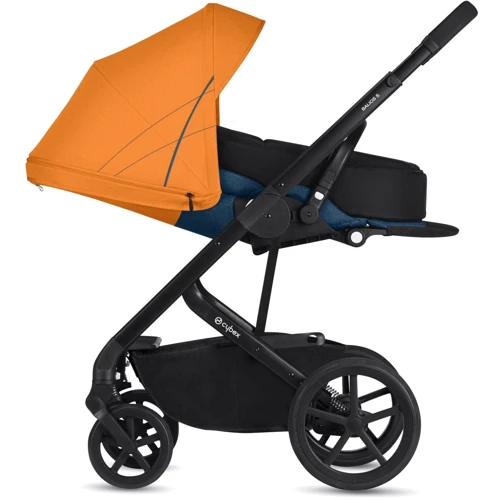 Візок Cybex Balios S Trust blue (з бампером) (519000407): Кількість блоків 1