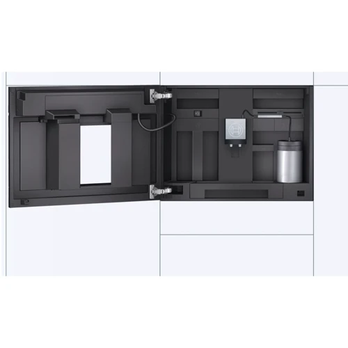 Встраиваемая кофеварка Bosch CTL636EB6: Оснащение Удаленное управление, Система самоочистки, Дисплей, Регулировка степени помола, Дисплей, Система сам