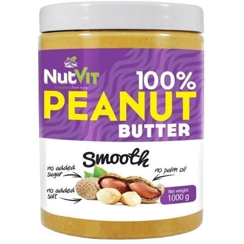 OstroVit NutVit 100% Peanut Butter 1000 g Smooth