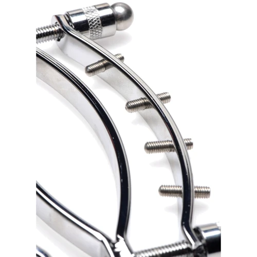 Зажим для половых губ Master Series Spread'Em Poker Vagina Clamp with Adjustable Pressure Screws