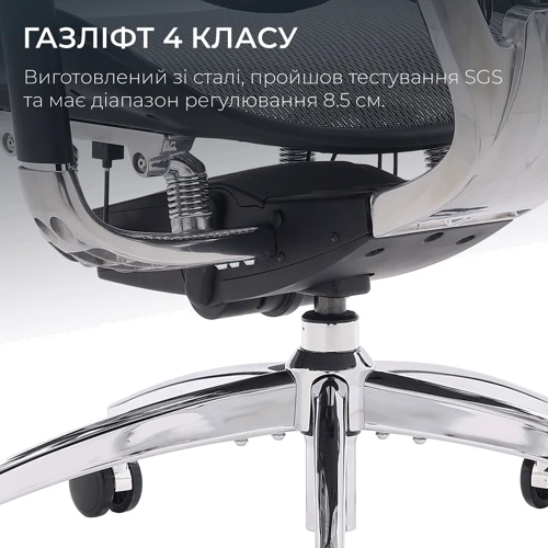 Офисное кресло Sihoo DORO S300 Mesh Dark Grey (S300-M201)