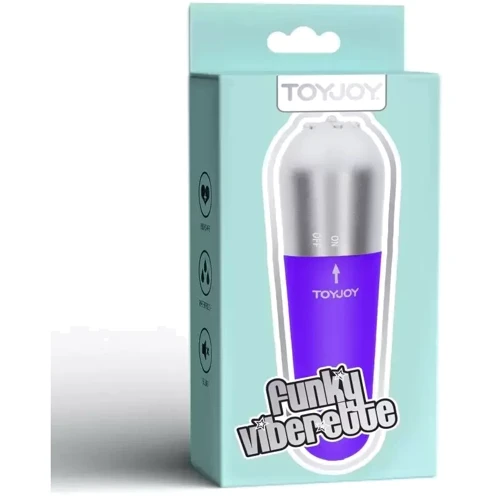 Мини-вибратор ToyJoy Funky Viberette Mini (фиолетовый)