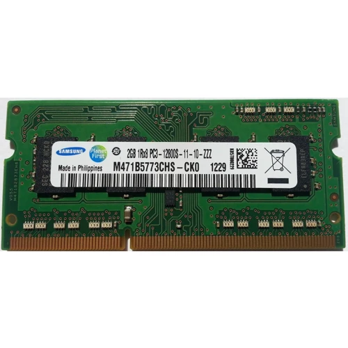 Samsung 2 GB SO-DIMM DDR3 1600 MHz (M471B5773CHS-CK0) RB