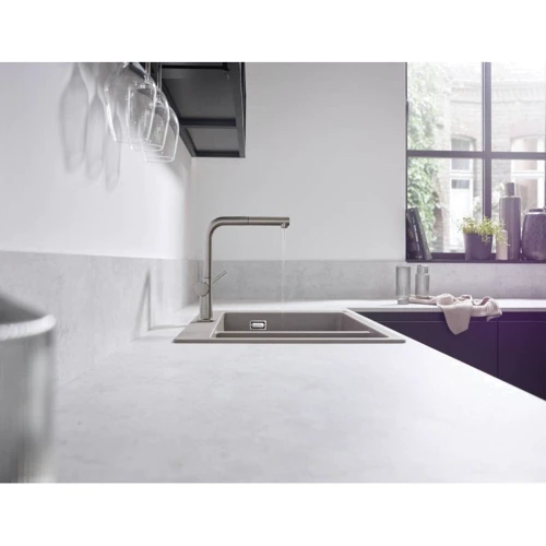 Змішувач HANSGROHE TALIS M54 270 хром (72809000): Вид монтажу Виразний