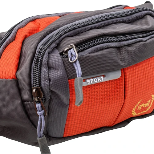 Сумка поясная Valiria Fashion оранжевая (3DETBI675-8): Фактура Тканая, Матовая