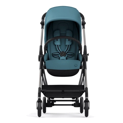 Прогулочная коляска Cybex Melio River Blue: Возможность установки люльки нет