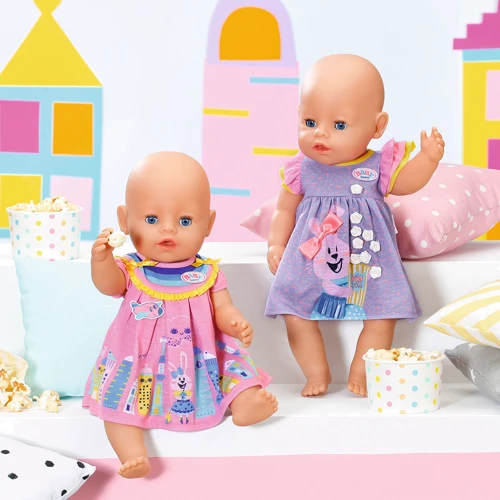 Одежда для куклы Baby Born - Милое платье (фиолетовое) (828243-2): Серия Baby Born