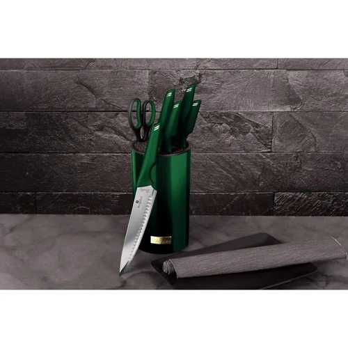 Набор кухонных ножей Berlinger Haus Emerald Collection 7 предметов (BH 2794): Наименование Набор кухонных ножей 7 пр.