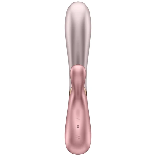 Смарт вібратор-кролик із підігрівом Satisfyer Hot Lover Pink