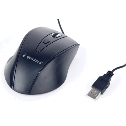Мышь Gembird MUS-4B-02 Black: Интерфейс подключения USB
