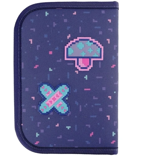 Пенал Kite 622H Pixel Love с наполнением (K24-622H-5): Количество отделений 1