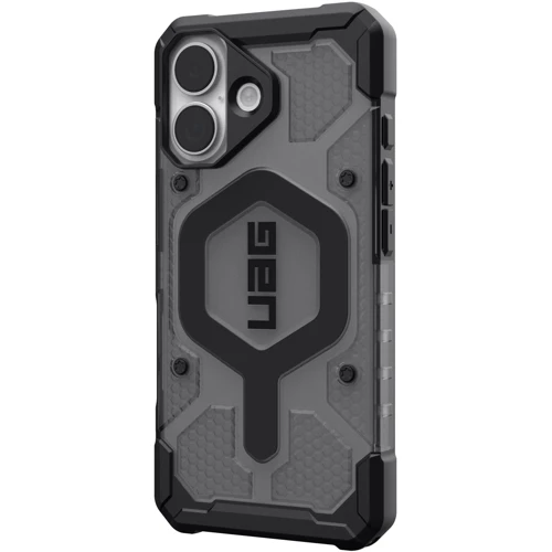 Чохол для iPhone Urban Armor Gear UAG Pathfinder Clear Magsafe Ash/Black (114553113140) для iPhone 17