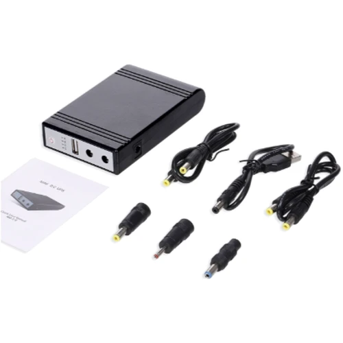 RCI 38.5Wh з функцією UPS для router out: 12V/1A & 5V&1A (PS12238W): Кількість Euro-розеток, шт немає