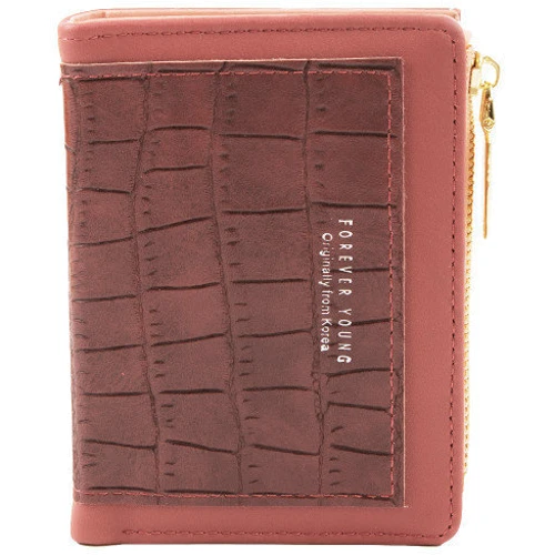 Женский кошелек Valiria Fashion розовый (5DETAA1238-pink): Формат кошелька Вертикальный