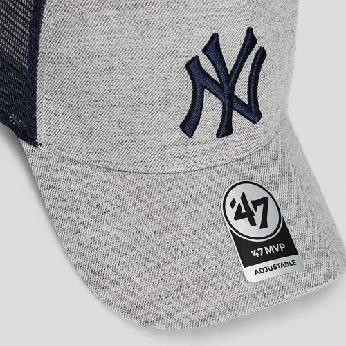 Мужская бейсболка 47 Brand Palomino New York Yankees серая (B-STMSD17WHP-CC) фото 2