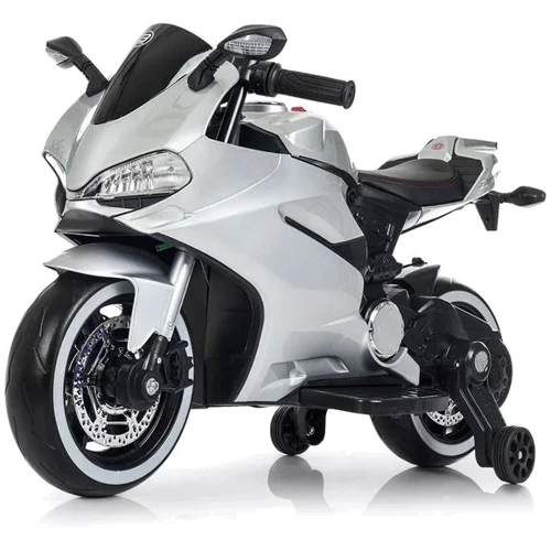 Детский электромотоцикл Bambi Racer Ducati серый (M 4104ELS-11)