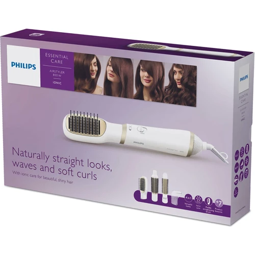 Фен Philips HP8663/00: Тип Фен-щетка с насадками