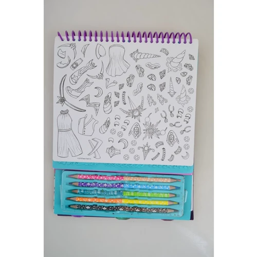 Набор для творчества Nebulous Stars Скетчбук креативный микс 3 диз (11100)