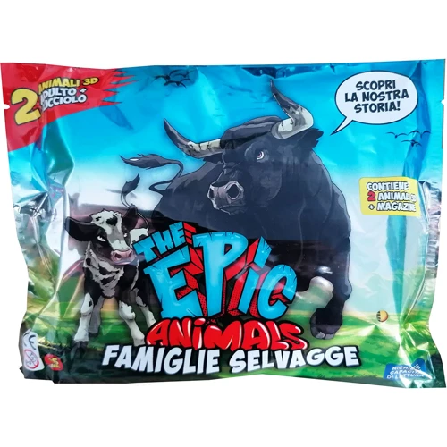 Стретч-іграшка у вигляді тварини Diramix The Epic Animals – Сім'я тварин (в асортименті) (DIR-T-00006)