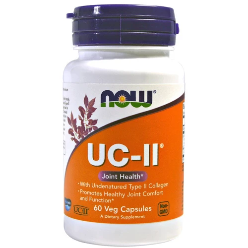 NOW Foods UC-II TYPE II COLLAGEN 40 MG 60 VCAPS Колаген 2 типу