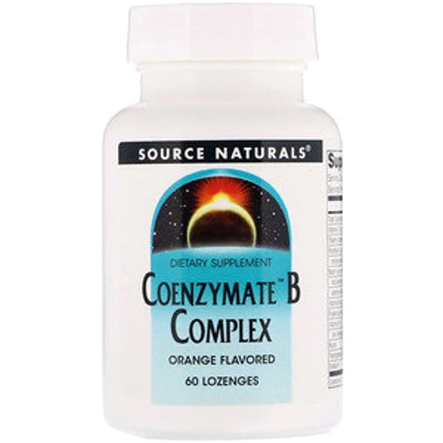 Source Naturals Coenzymate B Complex, Orange Flavored, 60 Lozenges