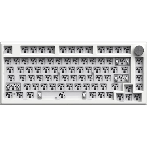 Клавиатура FL Esports DIY-barebone MK750 White wireless Three-Mode