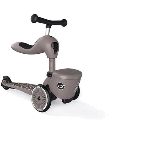 Самокат детский Scoot&Ride серии Highwaykick-1 Lifestyle коричневый (SR-210621-BROWNLINES): Тип тормоза ножной