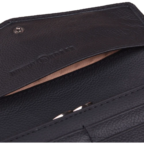 Жіночий гаманець Horse Imperial чорний (K1803-black): Формат гаманця горизонтальний
